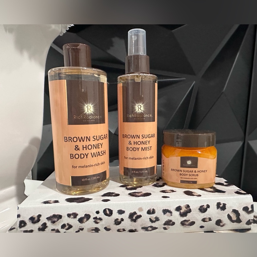 ✨ Rich Radiance – Brown Sugar & Honey Collection ✨